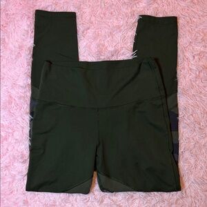 Offline by Aries Leggings in Dark Green camo